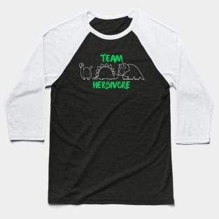 Team Herbivore Baseball T-Shirt